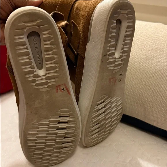 Rockport Cobb Hill Collection ELYSSE Buckle Fur Women Leather Boots - Picture 7 of 9